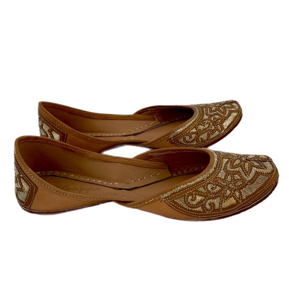 El Corte Inglés Punjabi Juttis Flats - Picture 1 of 8